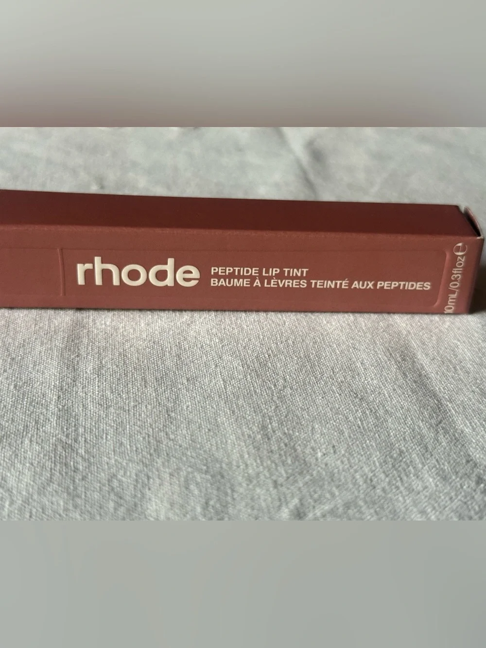 rhode Peptide Lip Tint Toast Rose Taupe 10ml Full Size New in Box